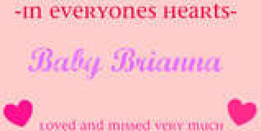 Brianna Lopez (February 14, 2002 July 19, 2002) Online Memorial Website